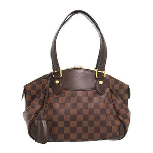 Louis Vuitton Damier Ebene Brown Verona Shoulder Bag